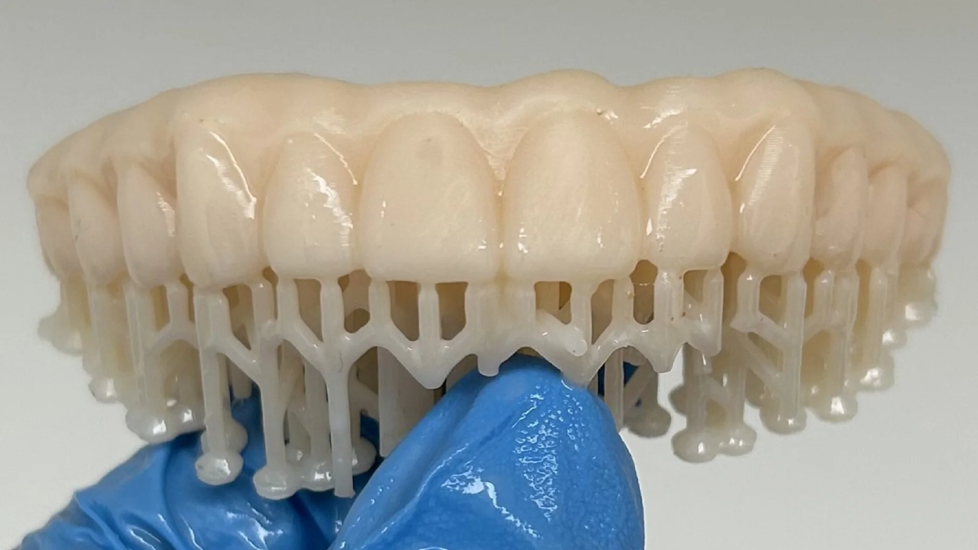 Biocompatible dental arch model manufactured by a professional 3D printing dental laboratory Texas workflow