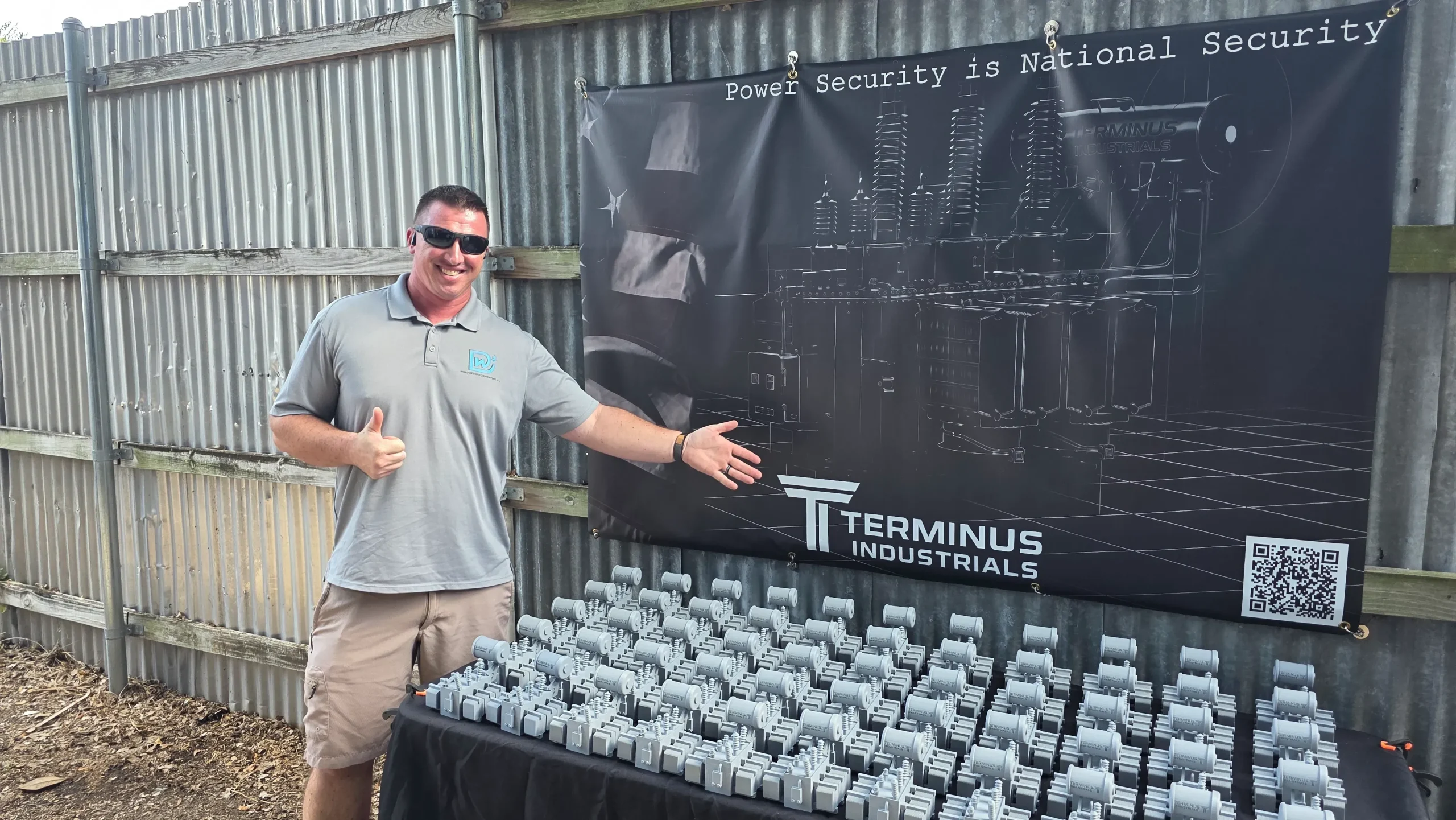 Willd Designs Staff Showing 3D Printed terminus